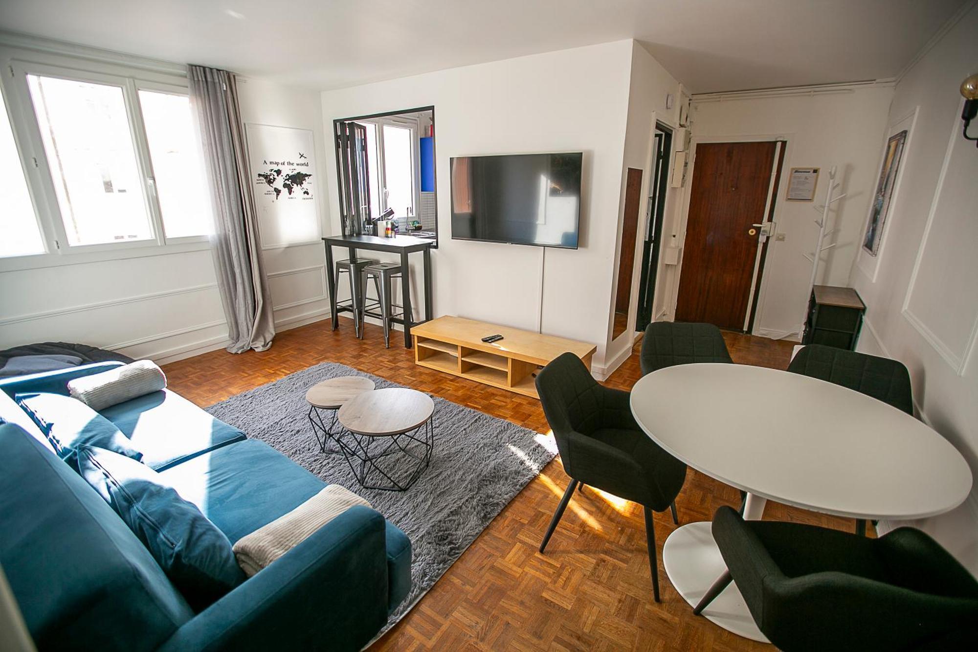 Luxury Appartement Batignole Paris Exteriör bild